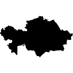 Contorno de Kazajistán