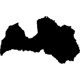 Contorno de Letonia