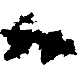 Contorno de Tayikistán