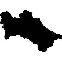 Contorno de Turkmenistán