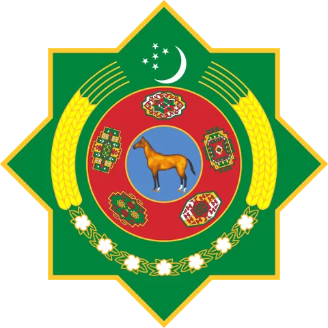 Escudo de Turkmenistán